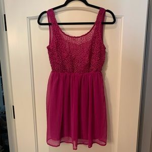 Artifact Lace Mini Dress